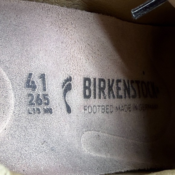 Birkenstock Bend Low Womens 10 N EU 41 Navy Blue Suede Comfort Sneakers - Picture 10 of 10